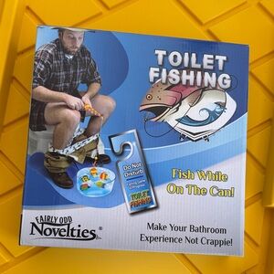 Toilet Fishing Game - Blue